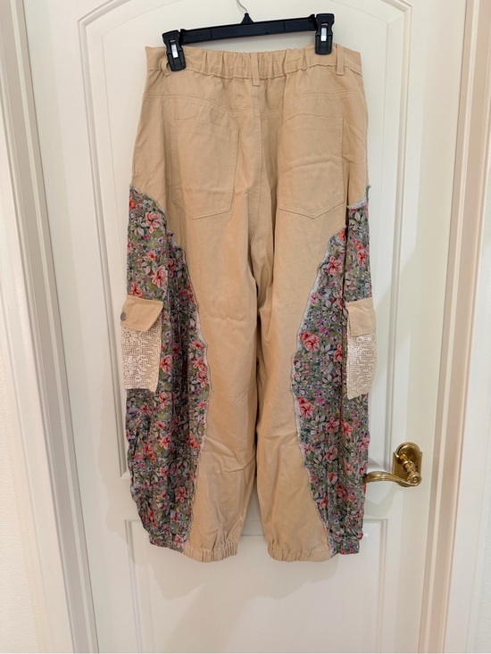 POL Pants - POL Beige Casual Waistband Pants